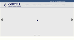 Desktop Screenshot of cortell.co.za
